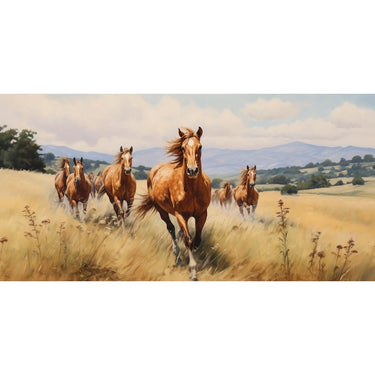 Large Horse Oil Canvas
